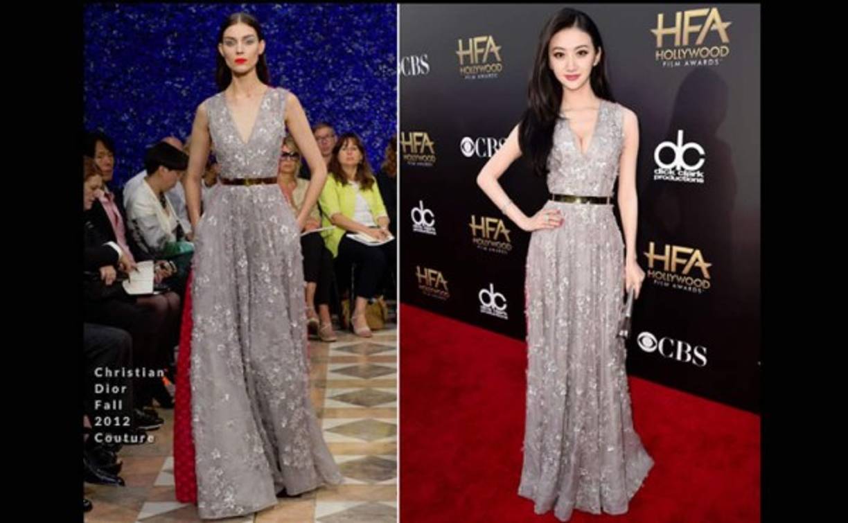 Jing Tian de Christian Dior Couture.