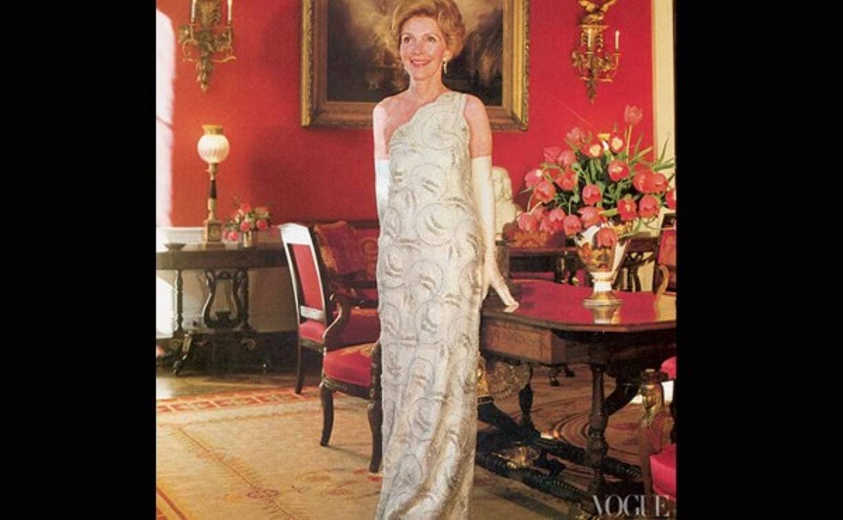 La exprimera dama de Estados Unidos Nancy Reagan.