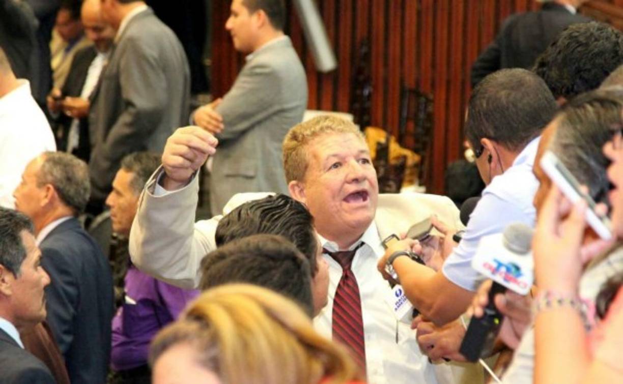 El diputado Edgardo Castro empezó a discutir sobre la nulidad de un voto.