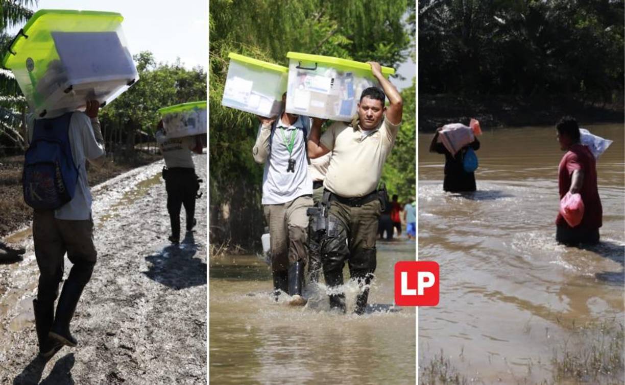 Más de 2,500 personas, equivalente a más de 500 familias, en las aldeas Lupo Viejo, Poza del Riel, Tibombo y Protección, en los bajos del municipio de Choloma, claman por alimentos, ya que han quedado atrapados por las graves inundaciones. 