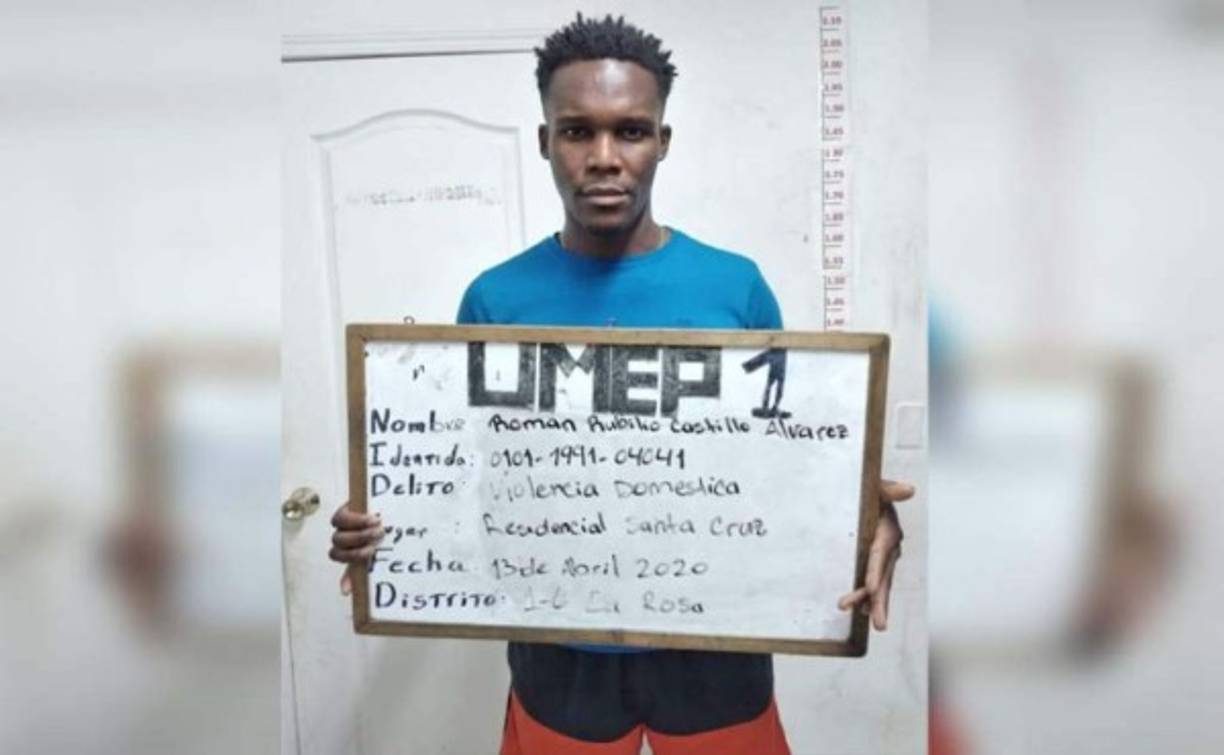 Rubilio Castillo: El delantero del Motagua fue detenido la noche del lunes por agredir a su compañera de hogar. El goleador hondureño fue trasladado a la posta de los Dolores en Tegucigaloa donde pasó la noche .