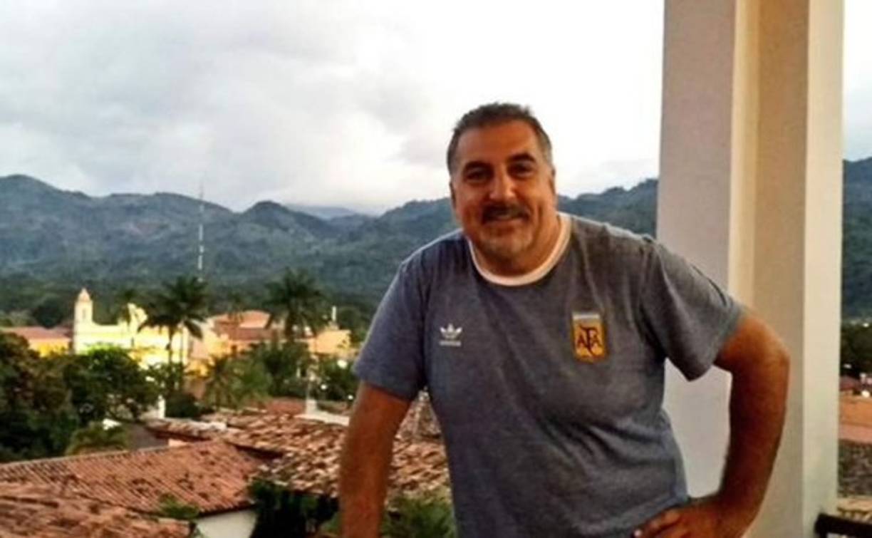 Fernando Fiore en Copán Ruinas