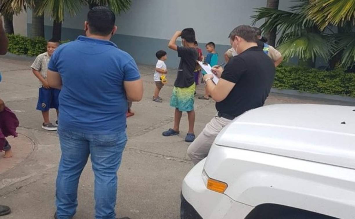 Centros de albergue son inspeccionados en San Pedro Sulapara conocer situación de damnificados y hablar sobre la importancia de la cultura de la denuncia.