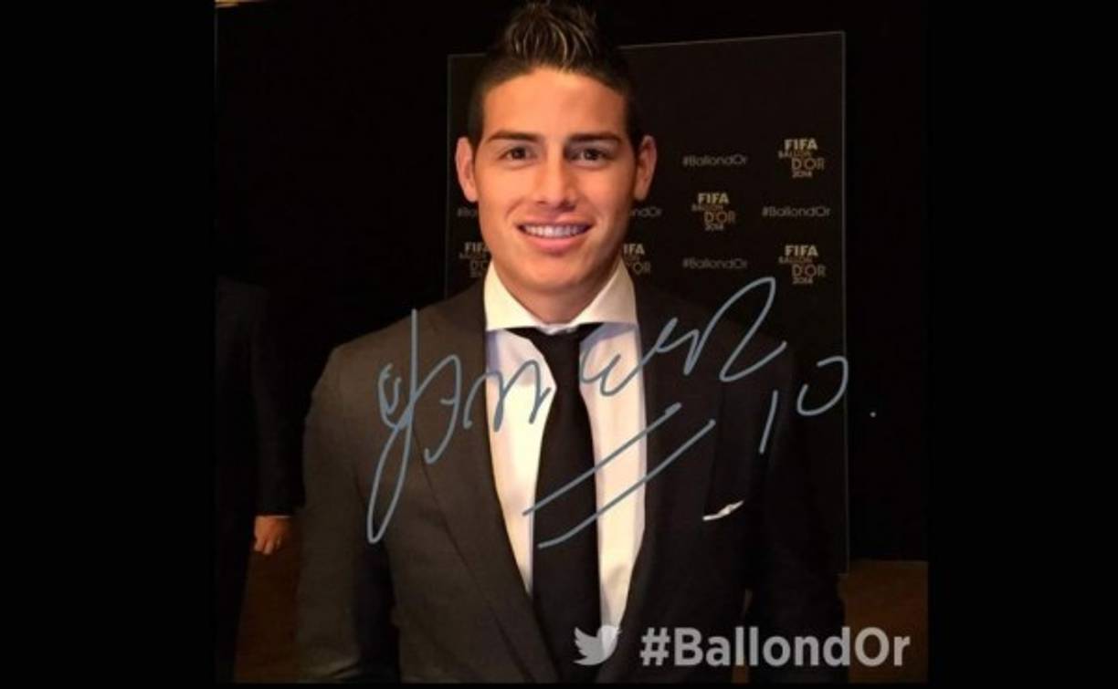 El colombiano James Rodríguez.