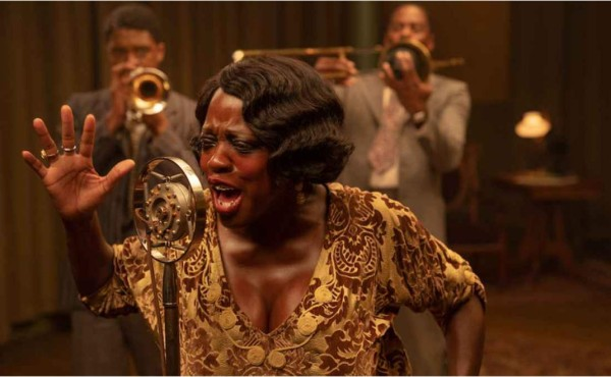 Mejor actriz:<br/>Viola Davis, 'La madre del blues'; Andra Day, 'The United States vs Billie Holiday'; Vanessa Kirby, 'Fragmentos de una mujer'; Frances McDormand, 'Nomadland'; Carey Mulligan, 'Hermosa venganza'.