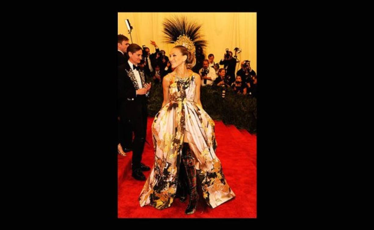 En la gala del MET, Nueva York, mayo 2013.