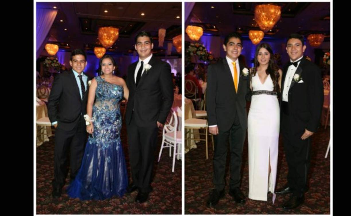 Raúl Urbina, Leslie Croasdaile y Raúl Barahona con José Mata, Monique Diday e Ivis Rodríguez.