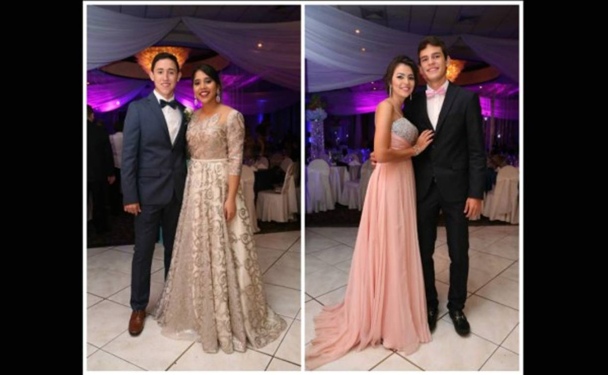 Toribio Prieto y Andrea Martínez con Ana Lucía Torres y Héctor Hernández .