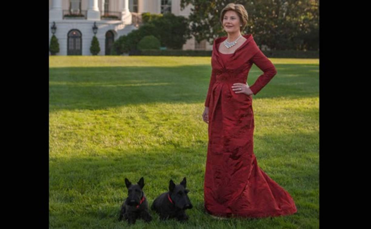 La exprimera dama de Estados Unidos Laura Bush.