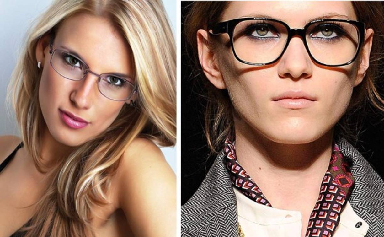 Si tus anteojos son delgados, el delineado puede ser fino y sencillo. Se recomienda usar delineador en el párpado interno del ojo. Puedes usar rímel en las puntas y base de tus pestañas.