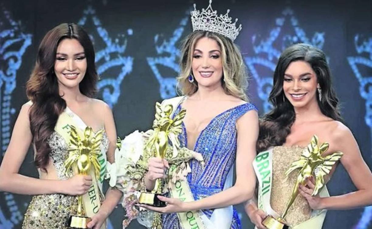 La tailandesa Ruethaipreeya Nuanglee y la brasileña Ariella Moura quedaron segunda y tercera, respectivamente, en la gala que tuvo lugar en el teatro Tiffany.<br/>