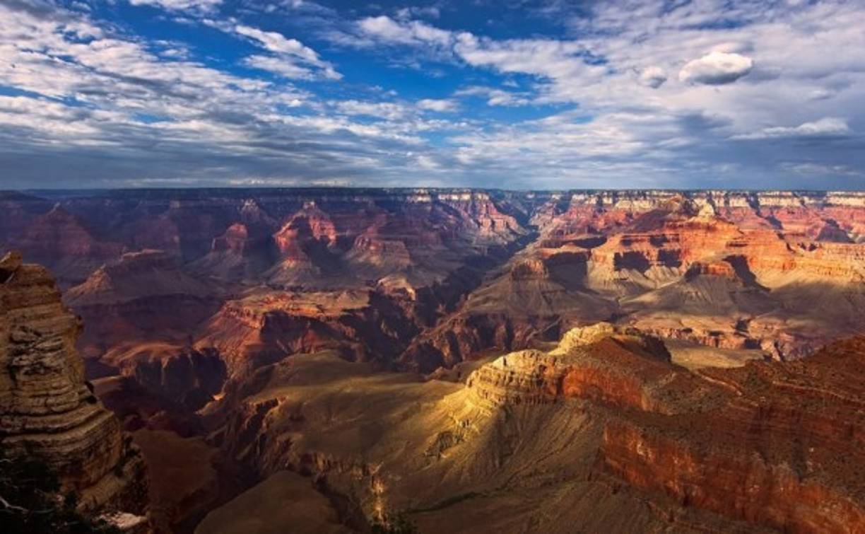 El Gran Cañón de Arizona, Estados Unidos. Este increíble lugar es visitado cada año por millones de turistas.