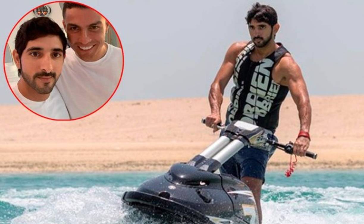 El nuevo amigo del jugador Cristiano Ronaldo tiene a todos hablando ya que se trata del jeque Hamdan bin Mohammed, futuro heredero al trono en Dubai.