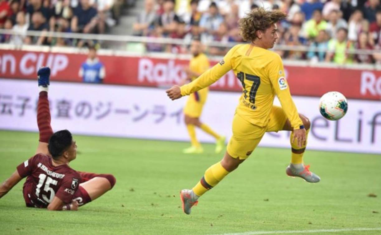 Antoine Griezmann aún no logra anotar con el Barcelona a dos semanas de haber sido contratado.