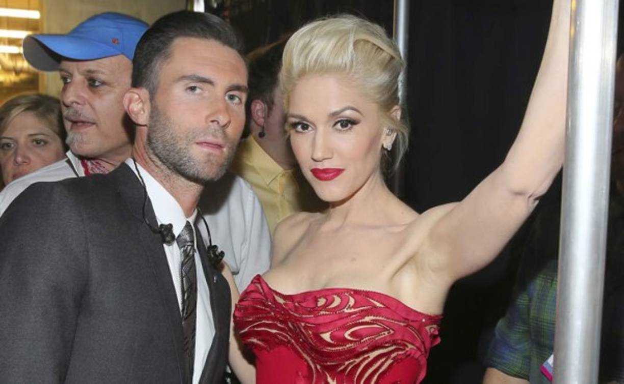 Gwen Stefani y Adam Levine.