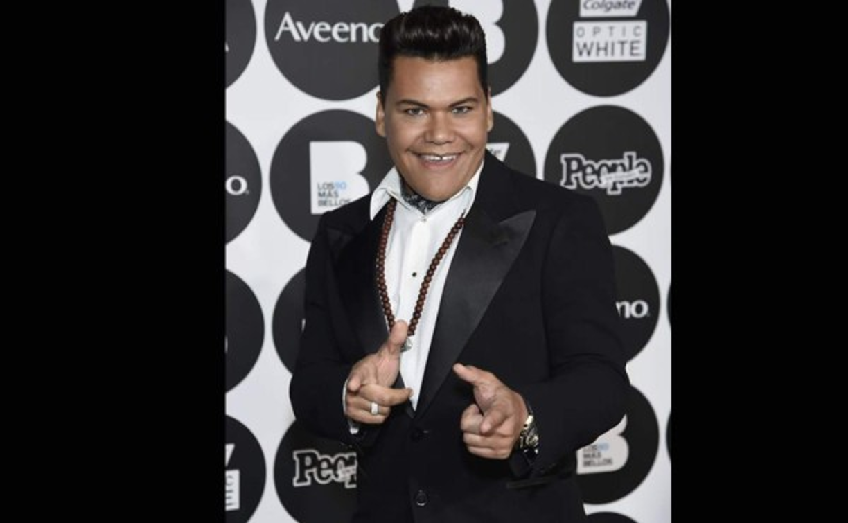 VÍCTOR FLORENCIO. El niño prodigio se enfundó con un elegante traje de Giorgio Armani.