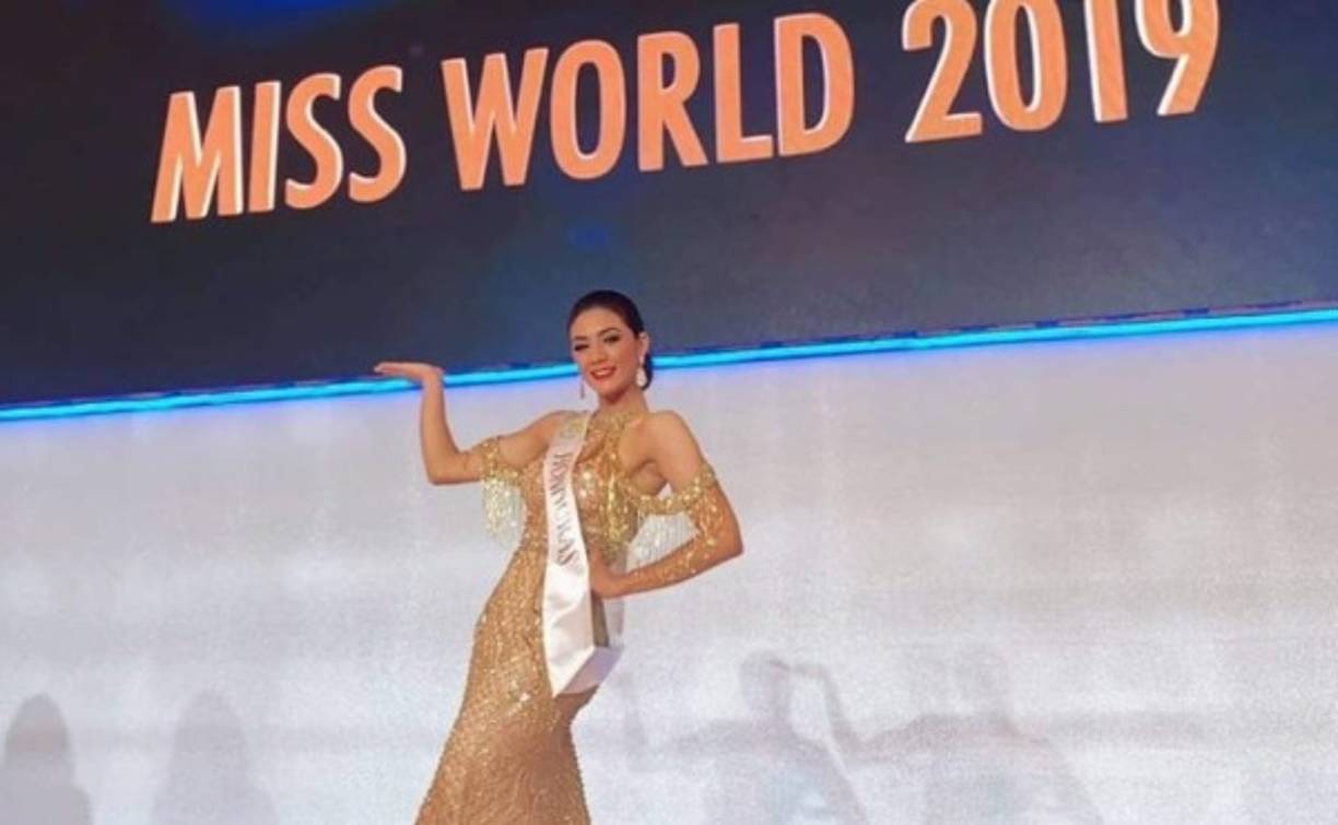 Grisell Romero es la bella catracha que representó a Honduras en el Miss Mundo 2019.