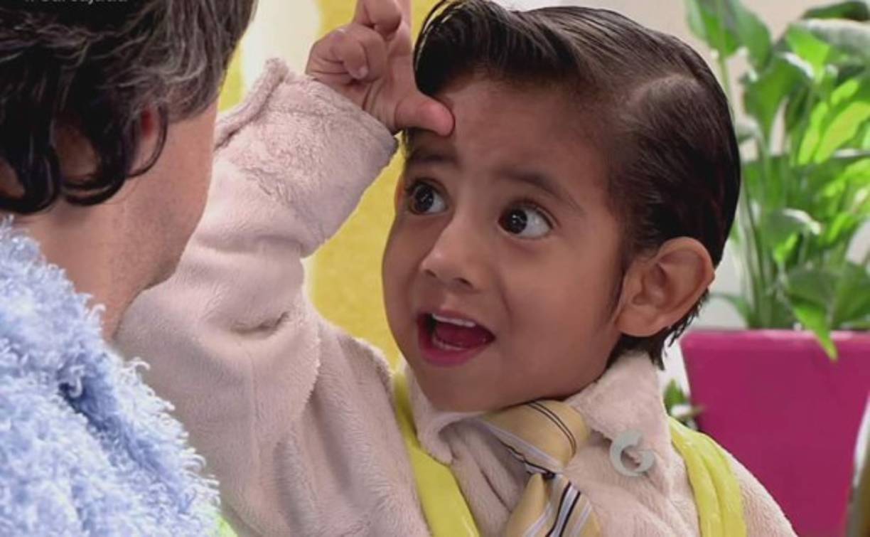 A pesar de su corta edad, Bryan Gibrán supo cómo dar vida a un personaje que asombraba por su habilidad para declamar poesía y que era muy inteligente.