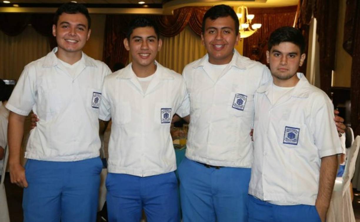 Carlos Gonzales, Aarón Matute, José Mendoza y Jorge Andonie.