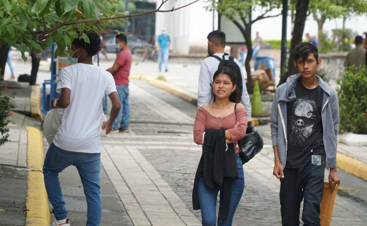 Se contempla que el clima siga inestable hasta por lo menos este miércoles por la mañana. 