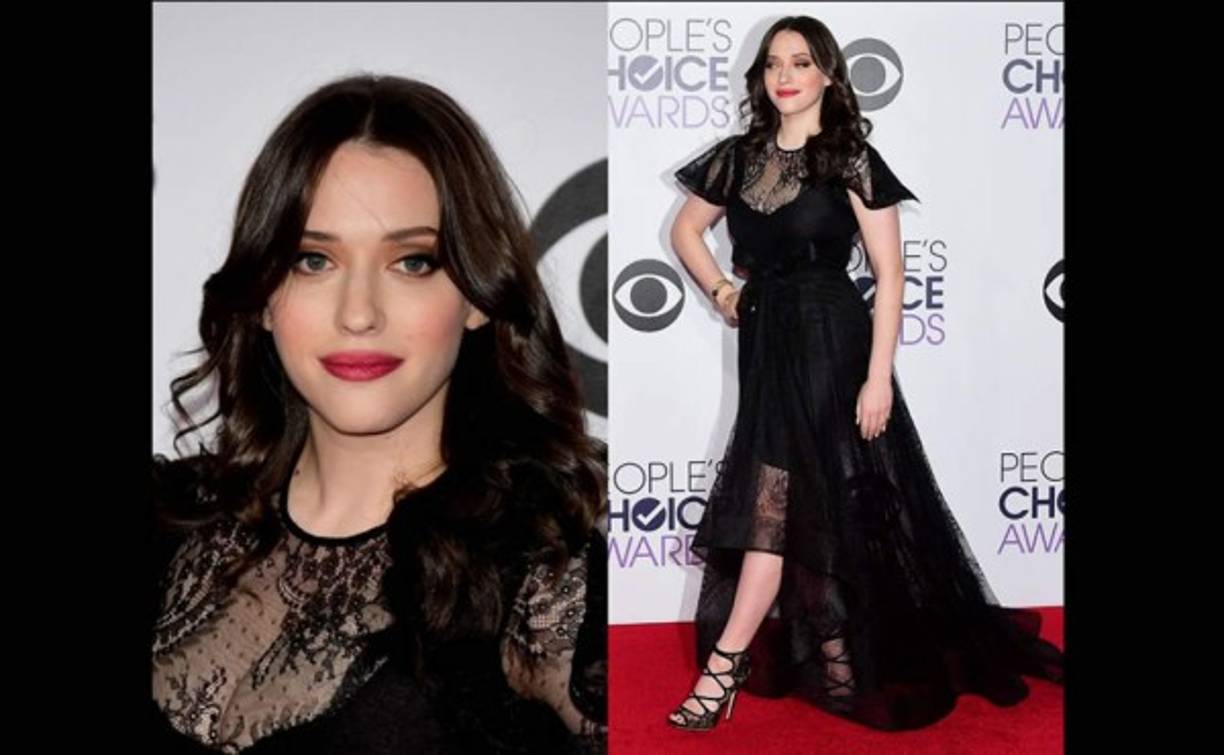 La actriz Kat Dennings.
