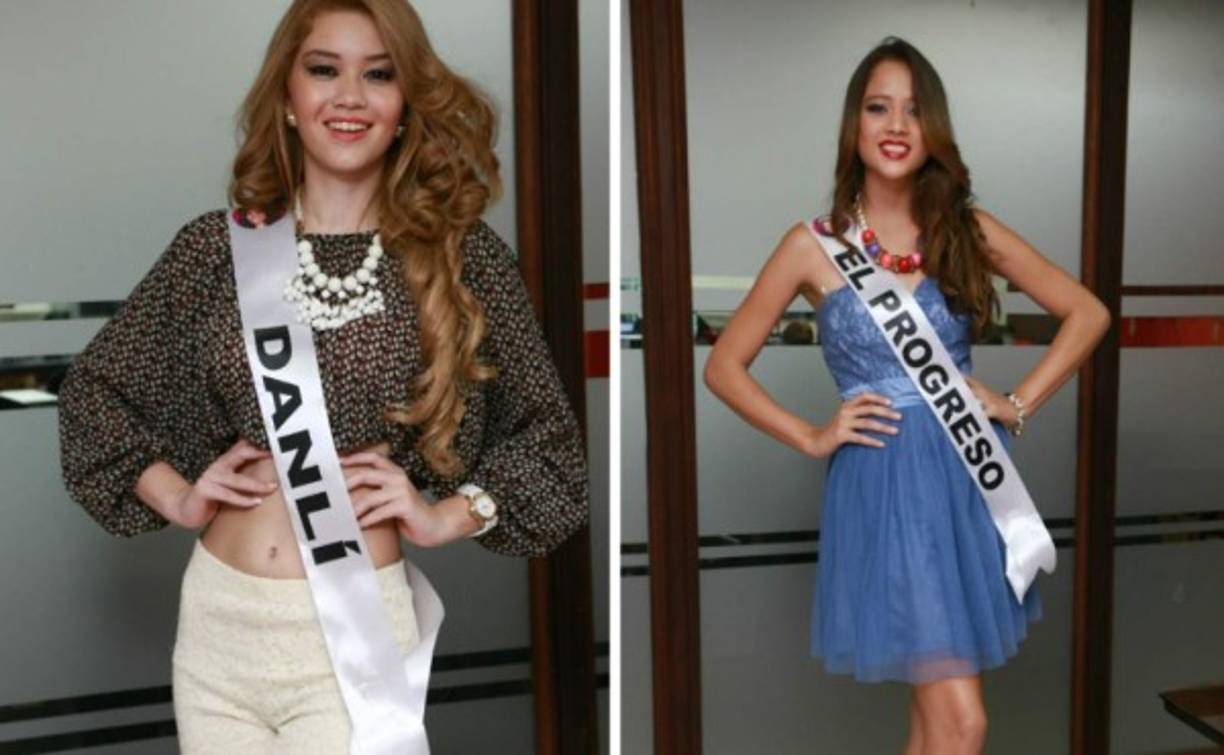 Danlí, Andrea Salinas y El Progreso, Alexa Avelar.