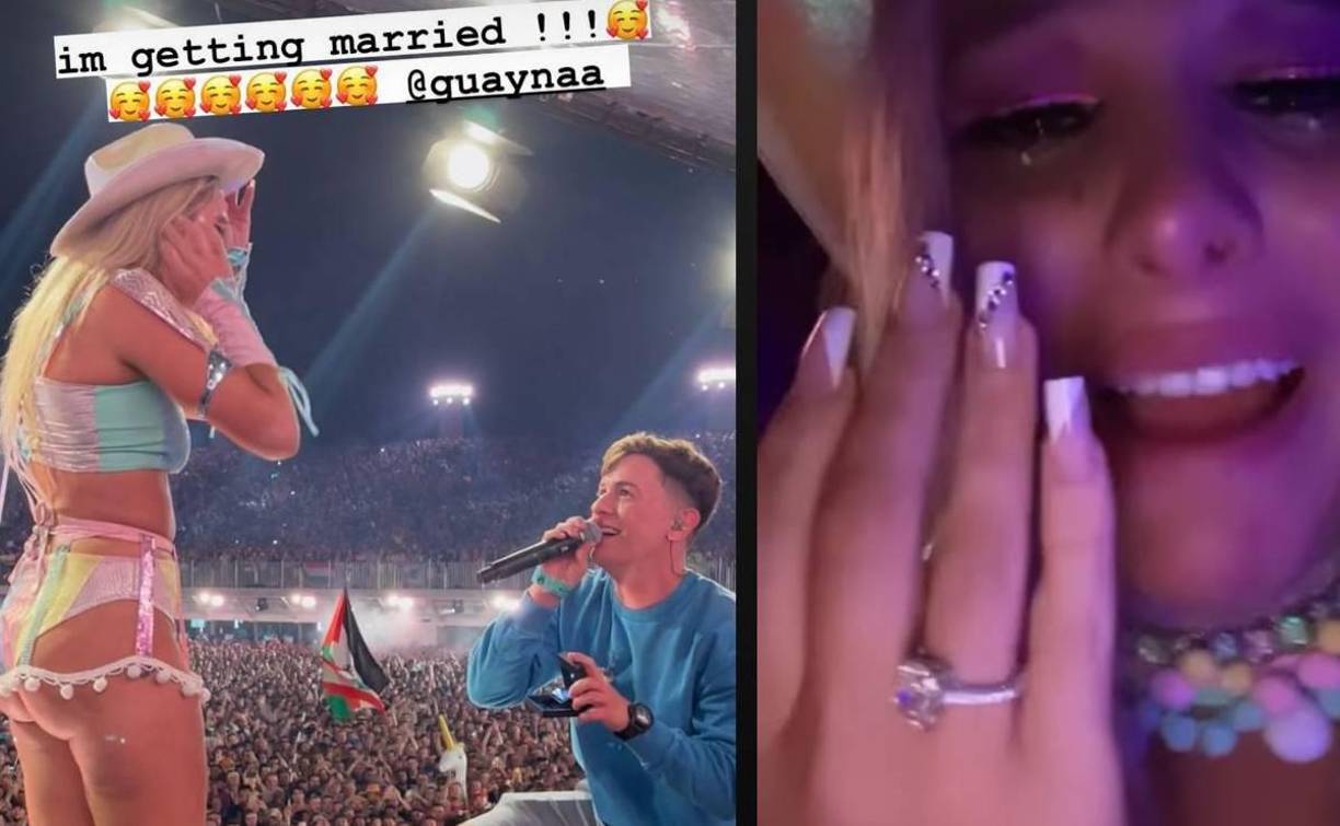 Hicieron un chiste al respecto en meses recientes, pero esta vez es real: Lele Pons y Guaynaa están comprometidos.