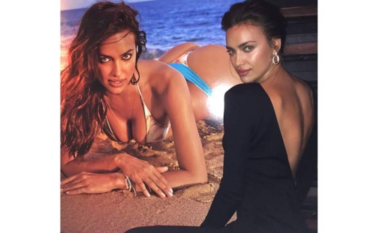 Irina Shayk presume su foto en tanga para Sports Illustrated.