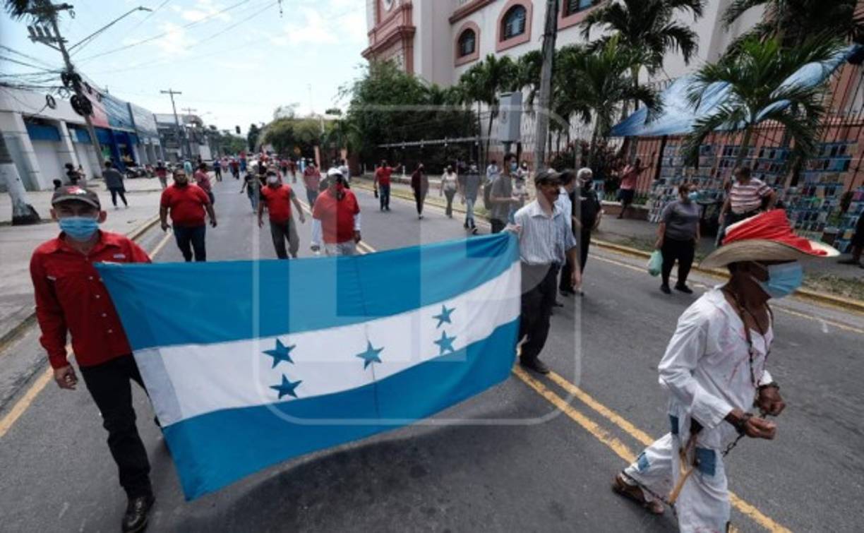 Una de las demandas los hondureños organizados es la derogación de la ley que da vida las Zede.