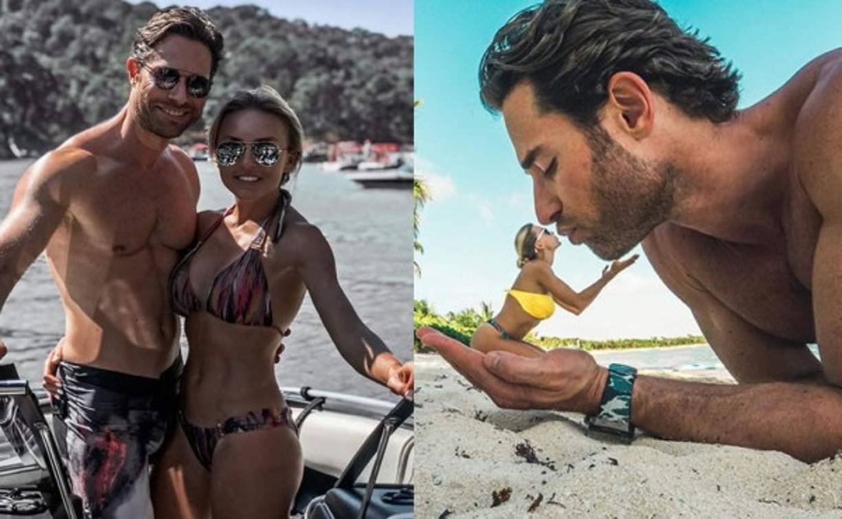 La pareja de actores no se cansa de presumir su amor en las redes sociales, además de su amor por el sol, la arena y el mar. <br/>
