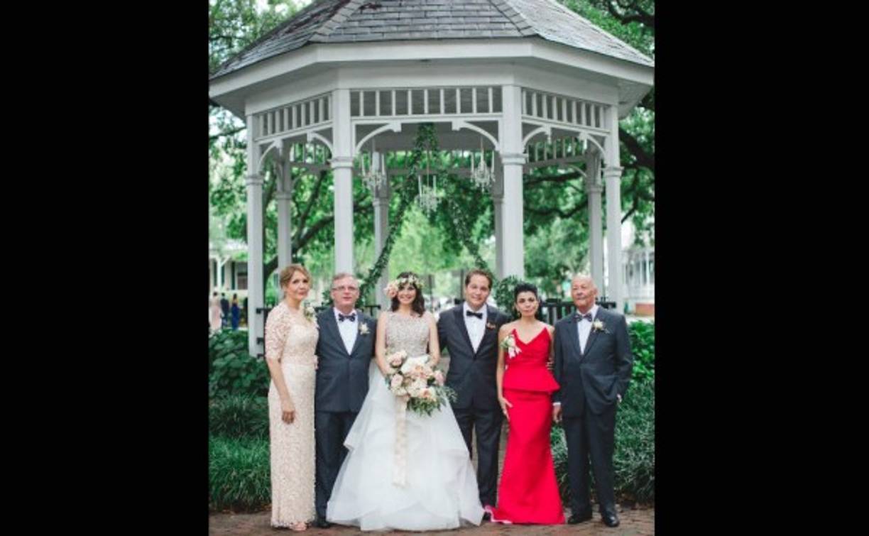 Flor Del Monte, Norbert Bart, Daniela Morán, Pedro Del Monte, Lilian Bart y Danilo Salgado.