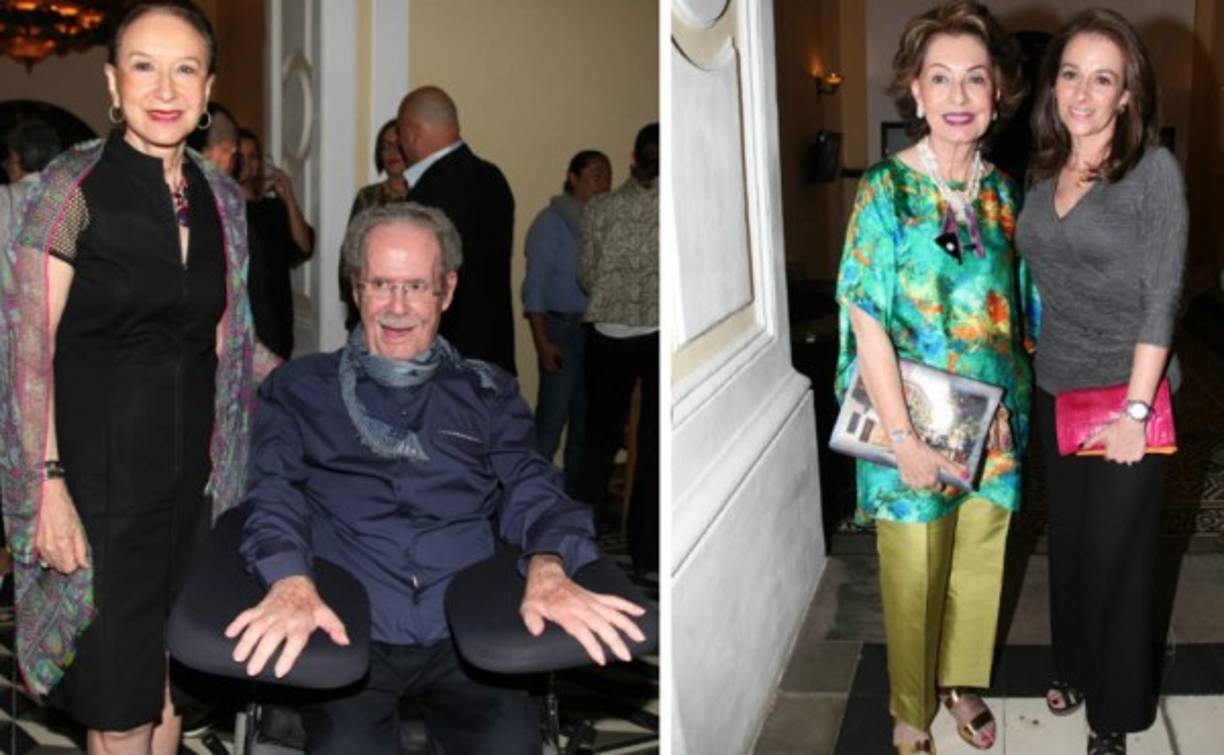 Alice y Gilberto Goldstein y Bonnie García y Norma Quinóñez.