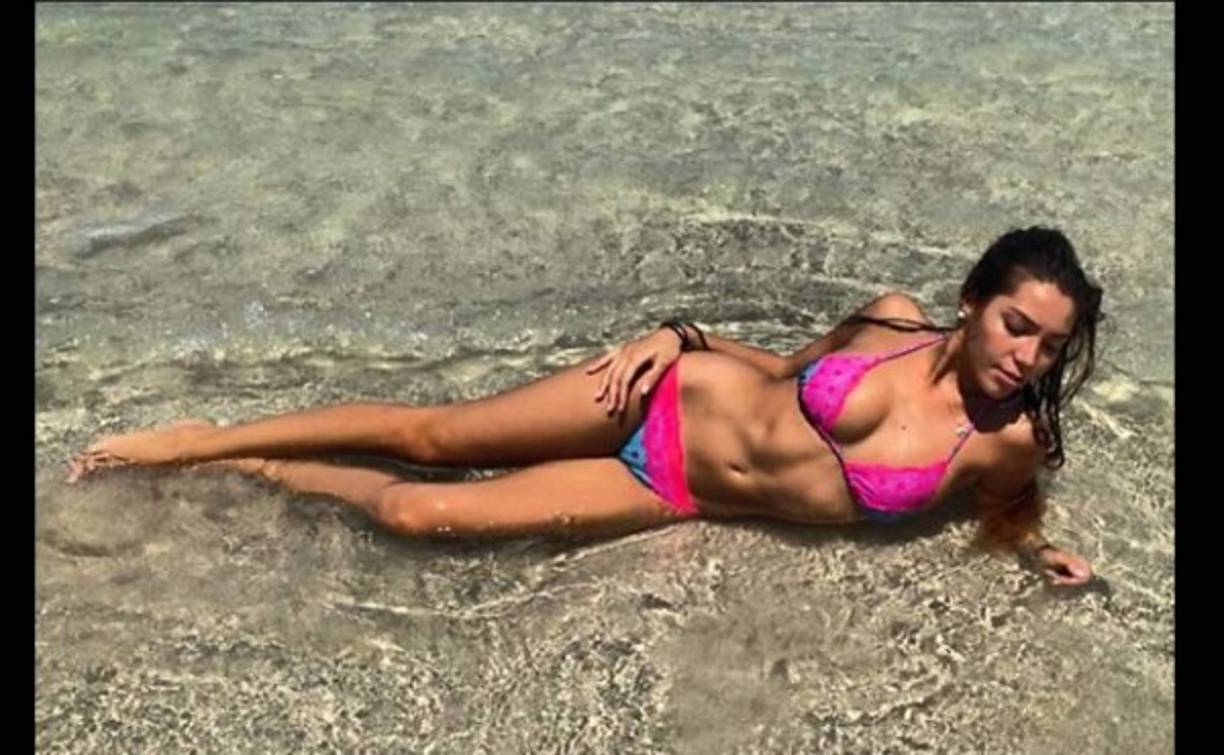 Las fotos candentes de Frida Sofía.