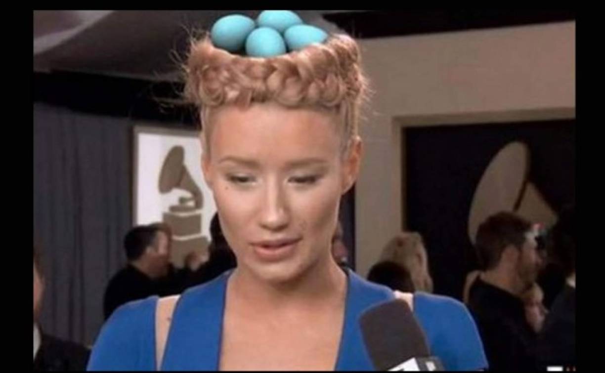 La pobre Iggy no se salvó de las burlas en las redes sociales.