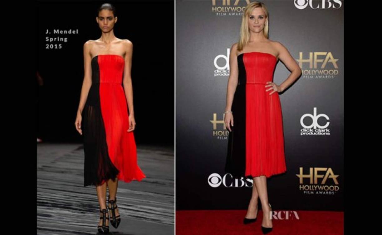 Reese Witherspoon en un J. Mendel.