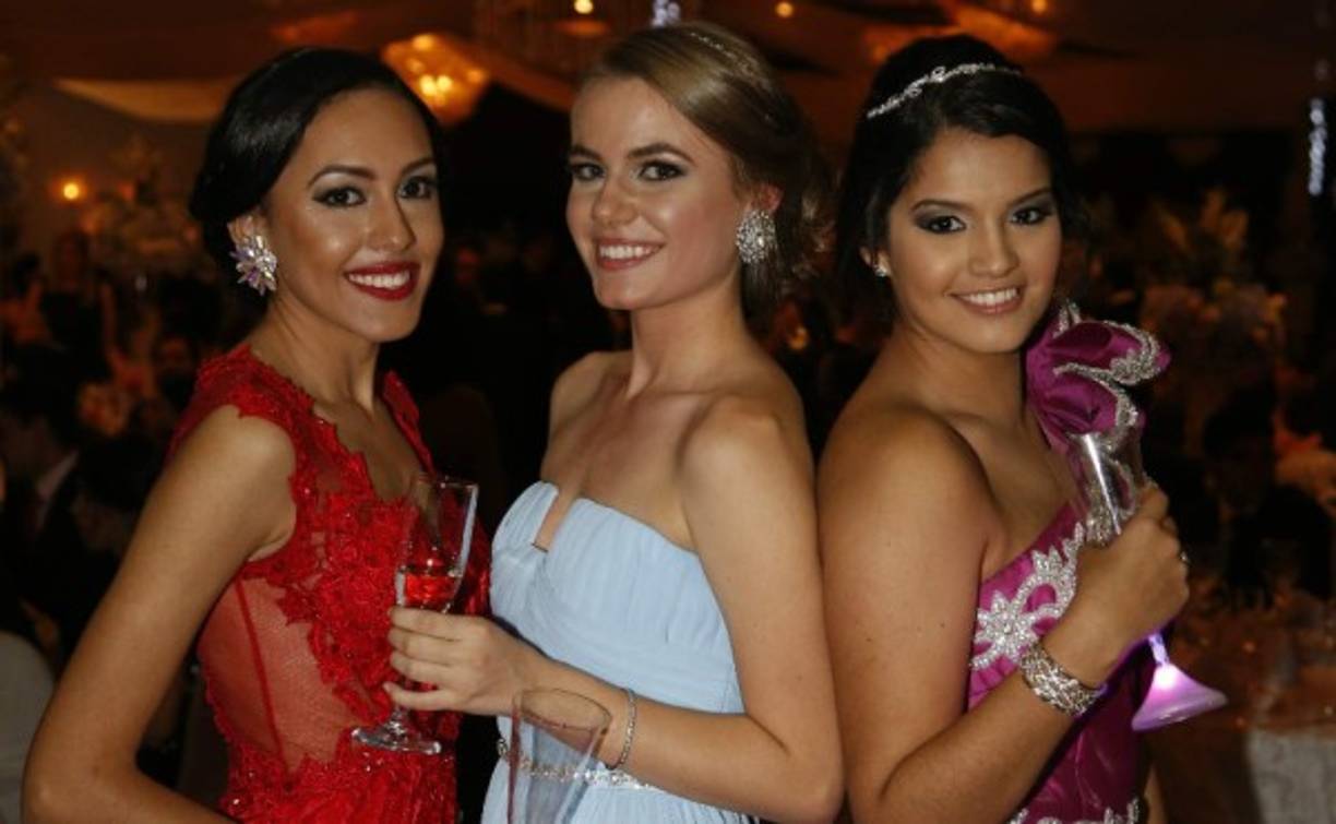 Gada Soto, Sofía Suazo y Ana Madrid.