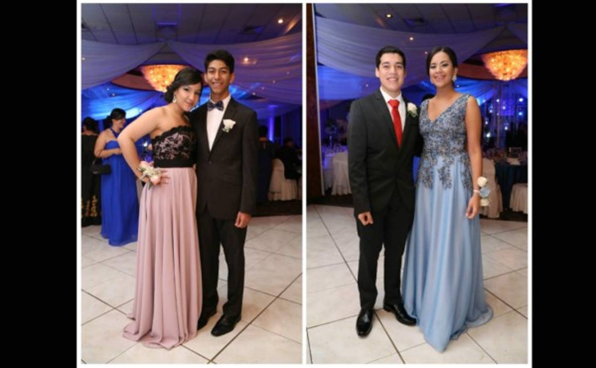 Andrea Escoto y José Paz con Arnaldo Maltez y Alejandra Vélez .