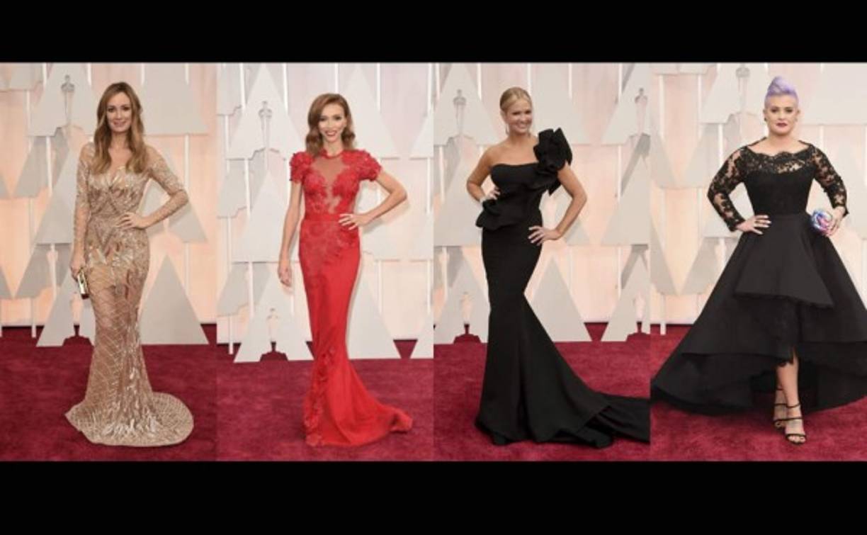 Catt Sadler, Giuliana Rancic, Nancy O'Dell y Kelly Osbourne.