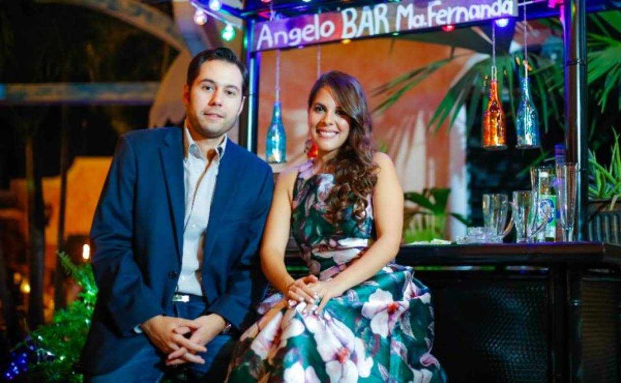 Ángelo Casco Bruni y María Fernanda Welchez Arias están a pocos días de celebrar su enlace religioso.