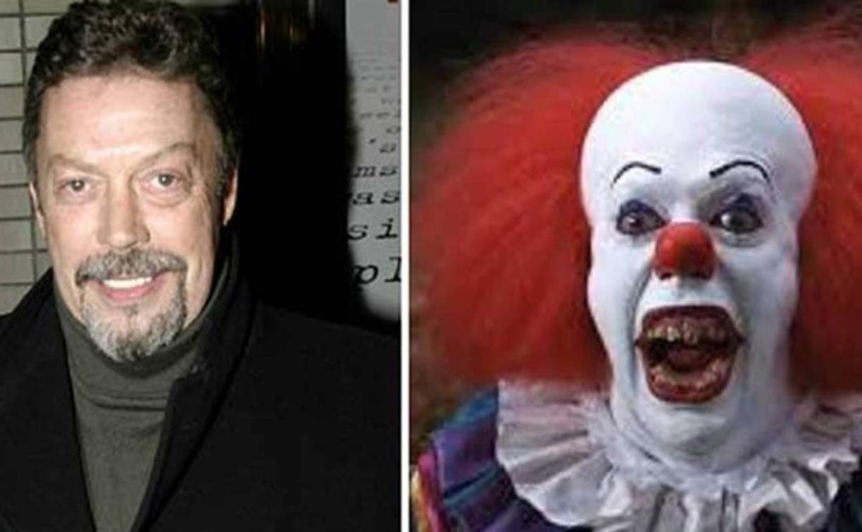 Tim Curry/ Eso (1990) ESO en su forma de payaso se inspiró en John Wayne Gacy, llamado “el payaso asesino” era una persona que realizaba servicios sociales en desfiles, fiestas para niños y visitaba a los pequeños enfermos en los hospitales vestido de payaso para alegrarles el día; se hacía llamar “Pogo el payaso”