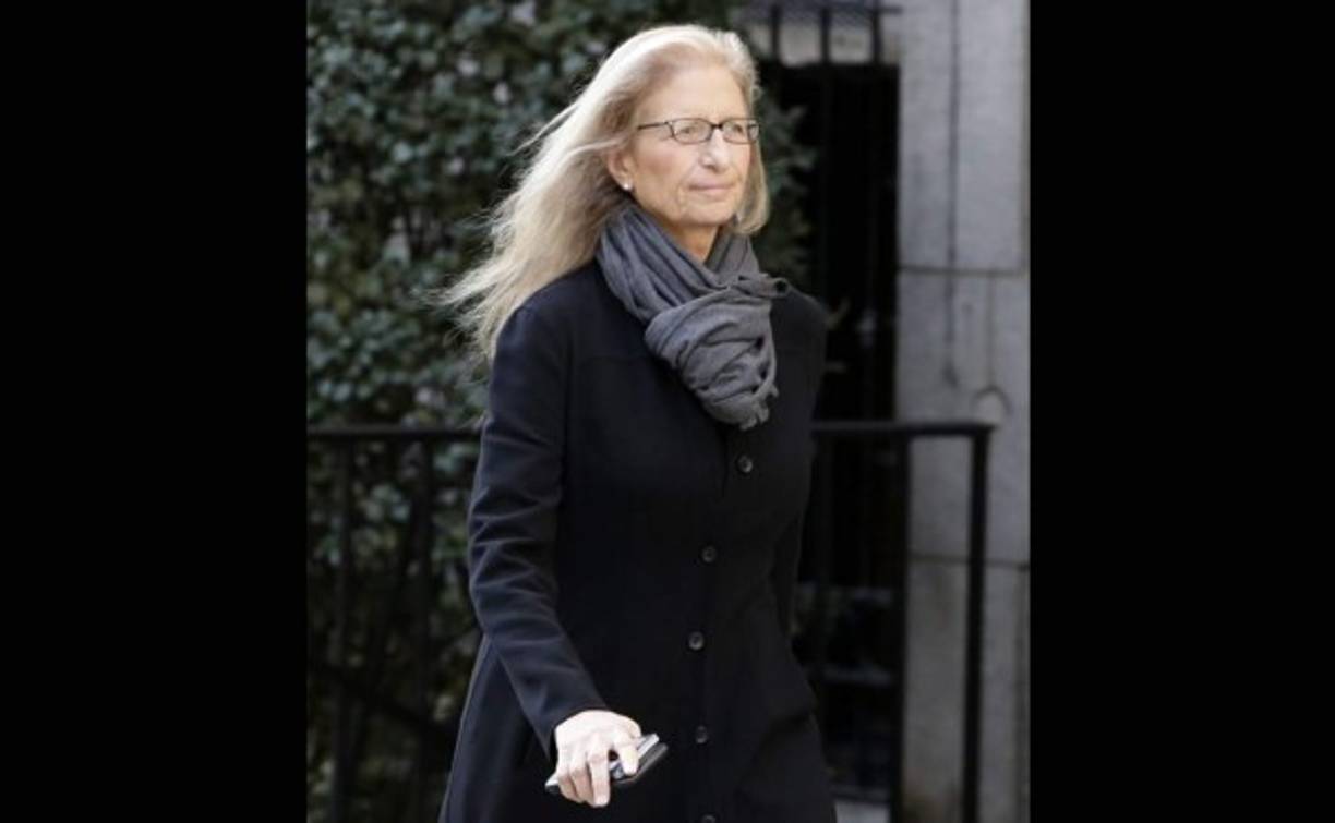 La celebre fotógrafa Annie Leibovitz.