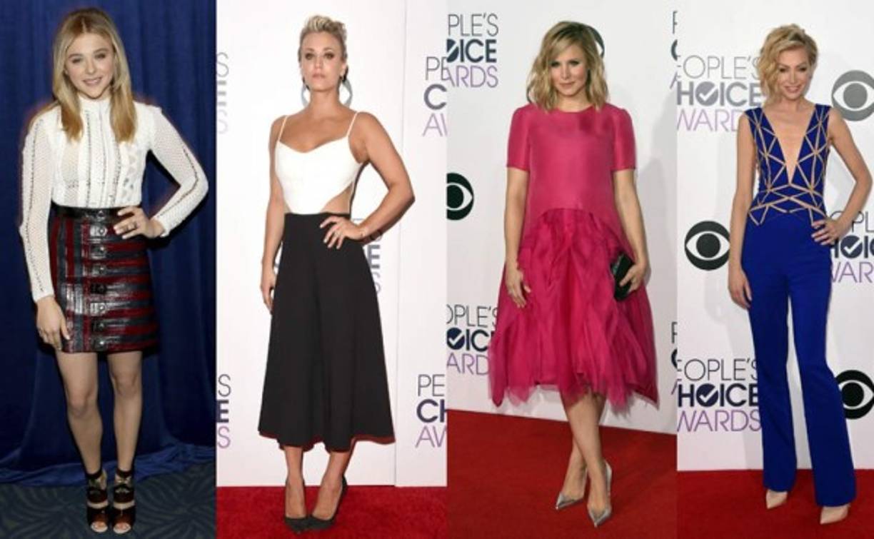 Chloe Grace, Kaley Cuoco, Kristen Bell y Portia de Rossi.