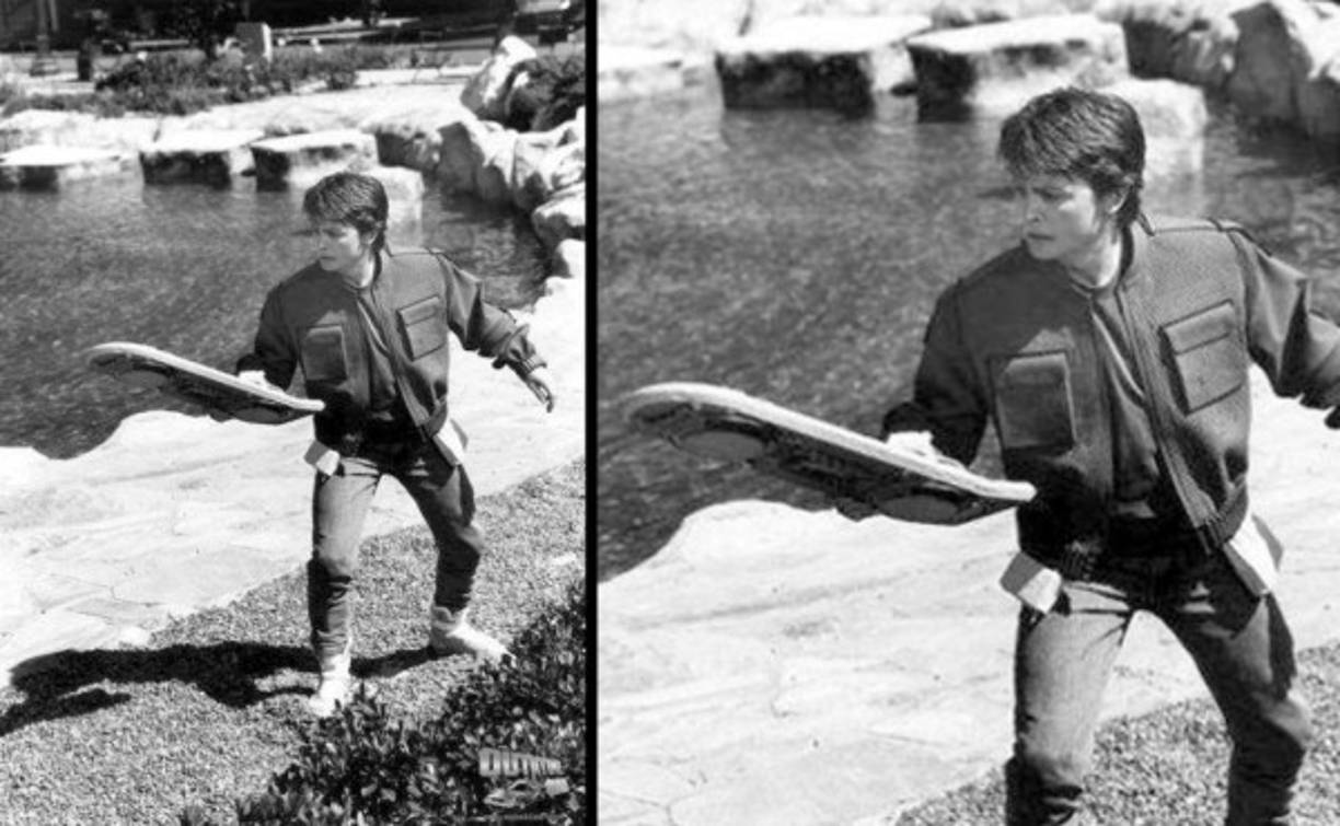 El Hoverboard que ahora se ha hecho realidad.