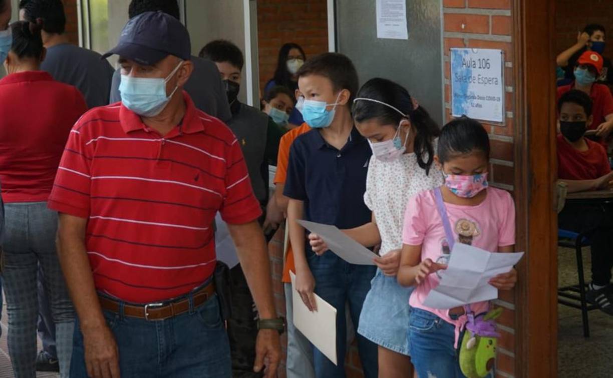 El movimiento de menores no fue sido masivo hasta en horas de la mañana de hoy en los diferentes establecimientos. 