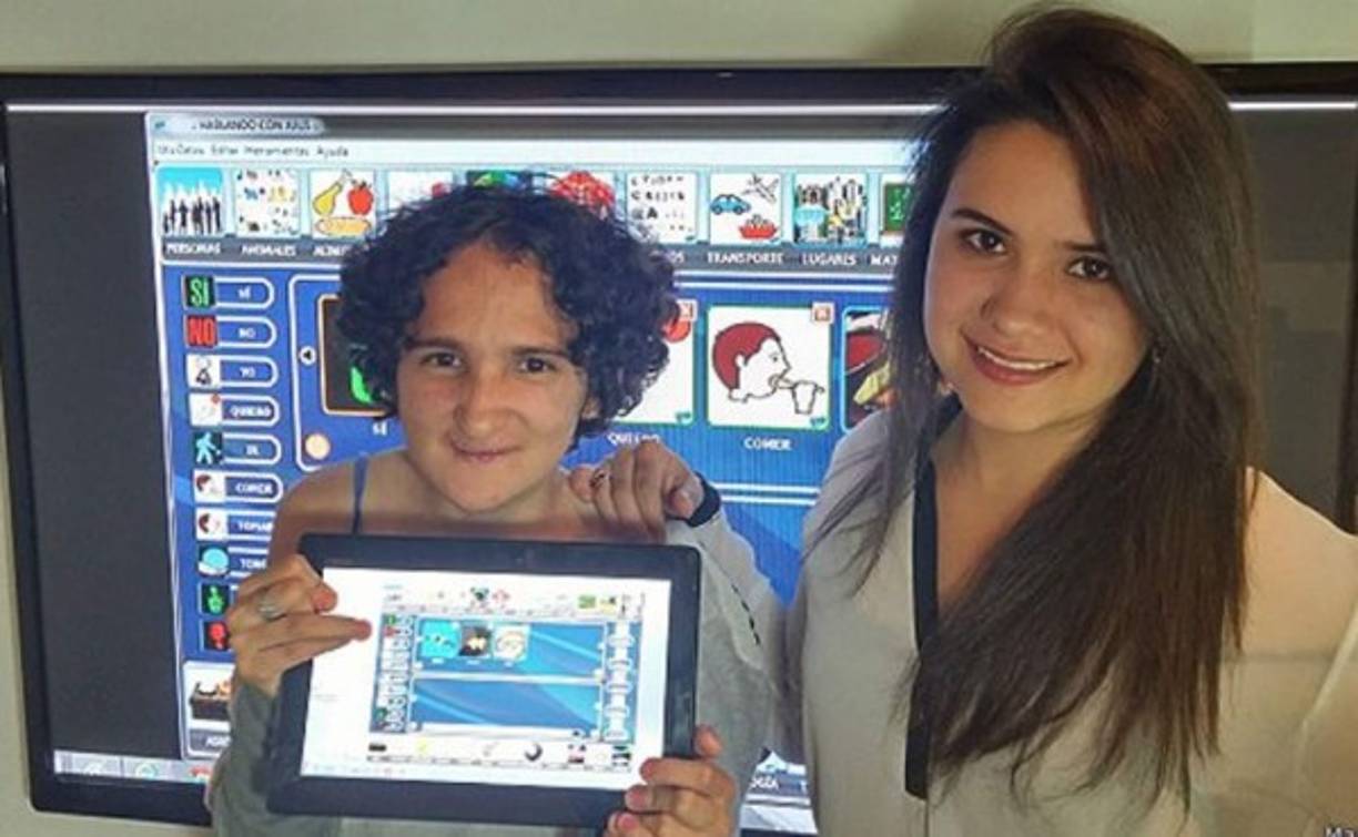 Daniela Galindo software permite a personas con distintas discapacidades comunicarse con el resto del mundo.