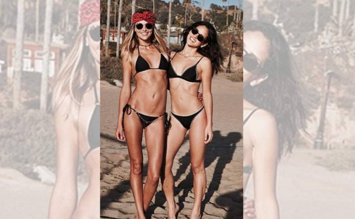La fémina presume de su esbelta figura en las redes sociales. Años atrás causó polémica por posar en una revista para adultos.