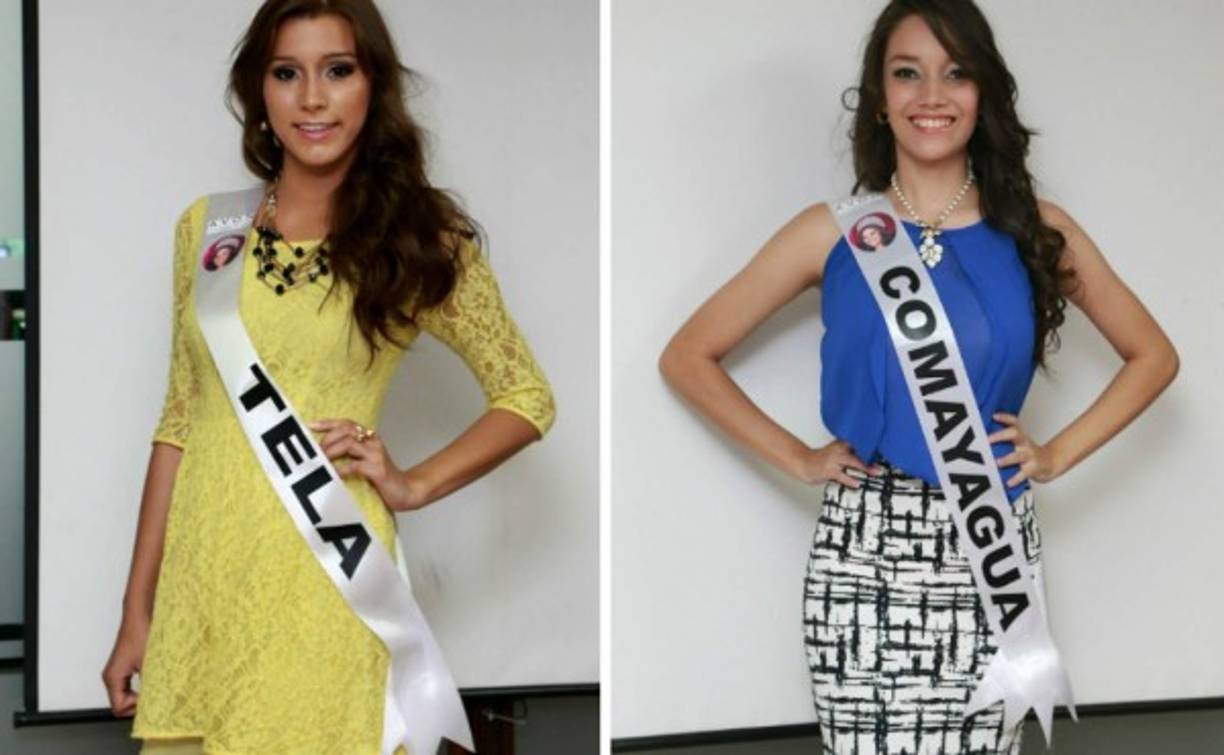 Tela, Iroshka Elvir y Comayagua, María Fernanda España.