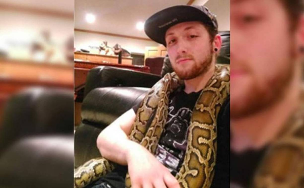 Un hombre murió asfixiado mientras tenía relaciones sexuales con su anaconda en Florida, Estados Unidos. La víctima fue identificado con el nombre de David Brown (22), quien fue encontrado desnudo y envuelto en el animal. Medios locales reportan que las autoridades tardaron varias horas en separar el reptil del joven. Según el informe de Medicina Forense de la localidad, Brown tuvo penetración con el animal. El cuerpo de David fue encontrado por un amigo, quien llamó a la Policía con la esperanza de salvar su vida, pero el joven ya estaba sin respiración.