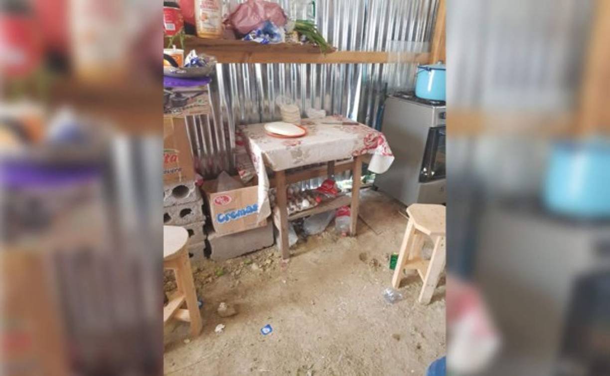 En el lugar se decomisaron enseres domésticos con los cuales los encargados de la construcción del túnel satisfacían sus necesidades.