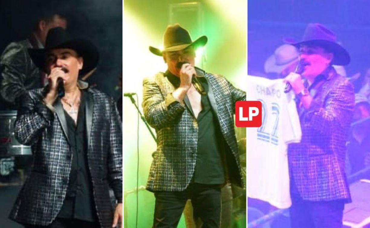 El artista mexicano, El Chapo de Sinaloa, se presentó anoche en el Campo Agas, de San Pedro Sula, y deleitó a los presentes al ritmo de sus canciones en el marco de la Feria Juniana 2022, en la ciudad de Los Zorzales.